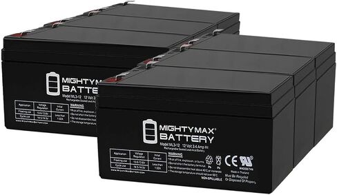 Mighty Max Battery 12V 3AH SLA Replacement Battery for B&B BP3-12 in Saudi Arabia
