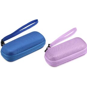 Agptek Carrying Case ، eva Zipper يحمل غطاء حالة صعبة للمسجلات الصوتية الرقمية ، مشغلات MP3 ، كابل USB ، سماعات الأذن QC20 ، بطاقات الذاكرة ، قرص U.