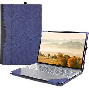 Laptop Case Cover Only for 2024 Microsoft Surface Laptop 7 15 inch (Model 2037) Detachable Notebook Sleeve Computer Protective Bag Heat Dissipation Hole (Dark Gray, 15)