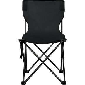 TOREAD Portable Folding Sauna Chair for Adults, Lightweight & Compact Design with Storage Bag & Side Pocket, Durable for Indoor Sauna, Outdoor Camping, Beach, and Home Use, Black