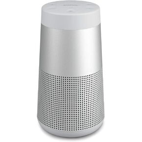 Bose SoundLink Revolve (Series II) Portable Bluetooth Speaker – Wireless Water-Resistant Speaker with 360° Sound, Silver (Renewed)