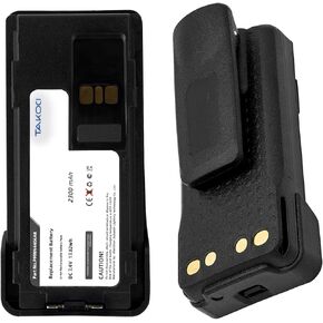 (2Pack) بطارية استبدال لـ PMNN4406AR NTN8128A XPR3300 XPR3500 XPR7350 APX-2000 APX-3000 XPR7550 XPR7580 2300MAH