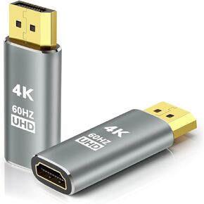2Pack Displayport to HDMI Adapter 4K60Hz