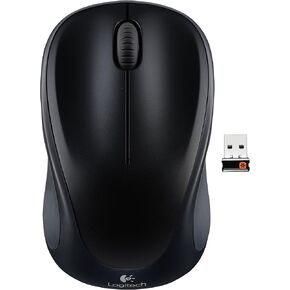Wireless Mouse M317 with Unifying Receiver - Black (Certified Refurbished)