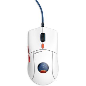 NZXT LOFT ELITE MOUSE WIRELESS GAMING MOUSE - معدلات استقصاء خفيفة للغاية 57 جم - 4K/8K ، مفاتيح بصرية ، مستشعر بصري 26 كيلو دبلي قدم - بطارية 70 ساعة - مقبضات مطاطية - 5 أزرار قابلة للبرمجة - أبيض