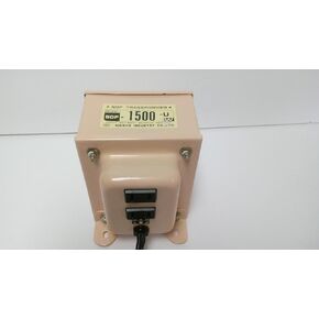 Nissyo Transformer NDF Series (انخفاض الجهد) 120Vâ 100 فولت 1500W NDF-1500U (Henatsuki)