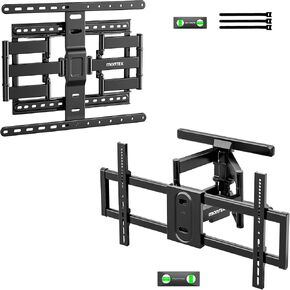 monTEK Full Motion TV Wall Mount Bracket for LED LCD Flat Screen TVs & Monitors, Swivel Tilt Extension Rotation with Articulating Arms, for 43-90 Inch & 43-95 Inch