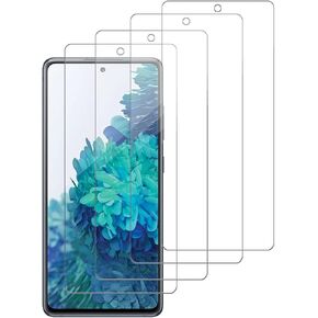 4 Pack Glass Screen Protector Compatible for Samsung Galaxy S20 FE 5G / SM-g781u [9H Hardness]-HD Screen Tempered Glass, Scratch Resistant,Easy Install [Case Friendly]