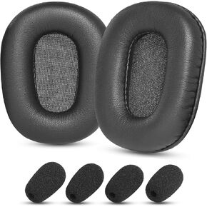 Replacement Earpads Compatible with BlueParrott B350 XT B350XT Noise Canceling Headset Cushions with Soft Memory Foam Accessories-B350-XT PL Black (Refer to Figure 2)