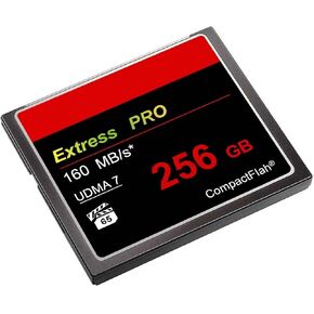 256GB Compact Flash Card, UDMA 160MB/s，High-Speed Transfer, Large Capacity CF Card for Professional Photographers, Videographers & Enthusiasts