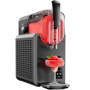 EUHOMY 86oz Slushie Machine, No Ice Needed Slushy Machine for Home, Professional Frozen Drink Maker, Self-Cleaning, 5 Preset Programs, Frozen Margaritas, Frappés, Milkshake.