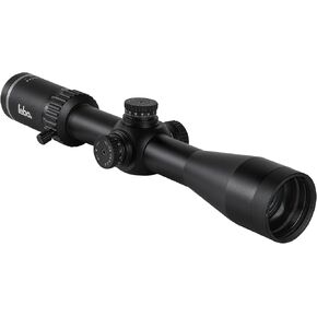 LEBO Optics 4-16x44 SFP Rifle Scope with BDC, HD Glass with Low Light Enhancement, High-Precision Parallax Adjustment, Capped Zero Resettable Turrets, 30mm Tube, Matte Black