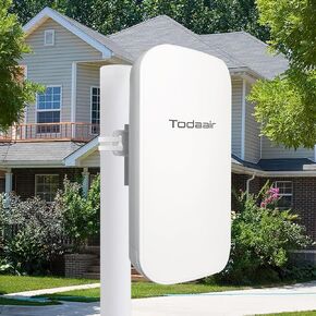 2025 Outdoor WiFi Extender，IP65 Weatherproof，WiFi Booster and Signal Amplifier，Outdoor WiFi Extender for Farm，Courtyard，Factory，Campsite