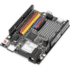 UNO R4 Minima WiFi Development Board for Arduino, USB-C ESP32-S3-MINI Programming Learning Controller Core Board, 12x8 LEDs 14 Digital 1/0 pins Support PWM, CAN, DAC (12 bit), OP AMP, SWD Connector