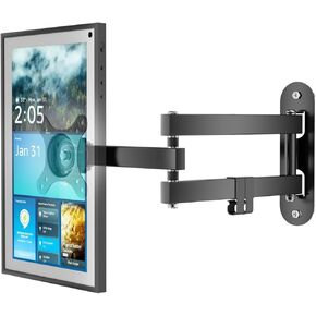 Wall Mount for Alexa Echo Show 15-15.6" 21 inch Echo Show 21 Frame Holder Screen Calendar Devices on Wall Bracket Swivel and Tilt for Home Kitchen