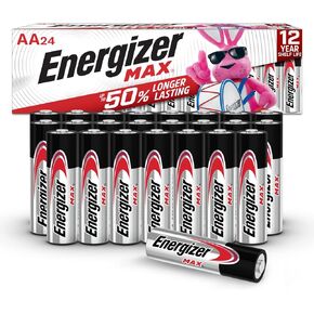 Energizer MAX AA Batteries (16 Pack), Double A Alkaline Batteries