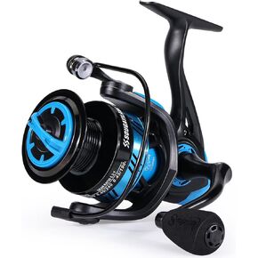 Sougayilang Fishing Reel, Ultralight Spinning Reel with Aluminum Spool, 5.2:1 High Speed Spinning Fishing Reel, 1000-6000 Series for Freshwater