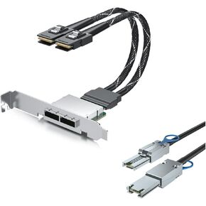 10Gtek 8088/8088-1m + 8087/8088 Extender Cable 0.5m