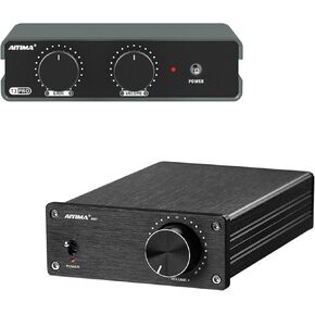AIYIMA A07 Class D Amplifier300W+300W and AIYIMA T3 PRO MM/MC Phono Preamp Bundles
