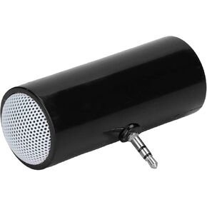 Yosoo 3.5 mm Jack Stereo Mini Speaker Portable Speaker for Mobile Phones Tablets Home Outdoor Travel (Black)