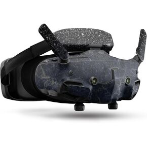 Drone Skin Compatible with DJI Goggles 3 - Dark Shimmer Marble - Premium 3M Vinyl Protective Wrap Decal Cover - Easy to Apply | Crafted in The USA by MightySkins