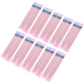 MECCANIXITY Battery Glue Adhesive Tape 3.5 Inch x 1.1 Inch White Adhesive Tape for Phone Battery Replacement 10 Pcs