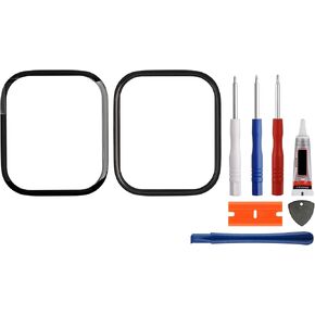 [1 PCS] New Front LED Glass Lens Replacement+OCA Compatible with Apple Watch Series 10 46mm with Upgraded Repair Kit- No LCD Screen and Touch Digitizer