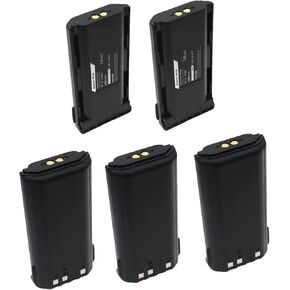 (5pcs) 2500mAh 7.4V Li-ion Replacement Battery for ICOM IC-F70, IC-F70D, IC-F70DS, IC-F70DST, IC-F70S, IC-F70T, IC-F80,fits Part No. BP235, BP-235, BP236, BP-236, BP-253, BP254, BP-254
