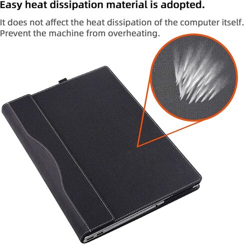 تغطية حالة الكمبيوتر المحمول فقط ل 2024 Microsoft Surface Laptop 7 15 بوصة (طراز 2037) دفتر دفتر قابلة للفصل ثقب حماية حماية الكمبيوتر (رمادي داكن ، 15) in Kuwait