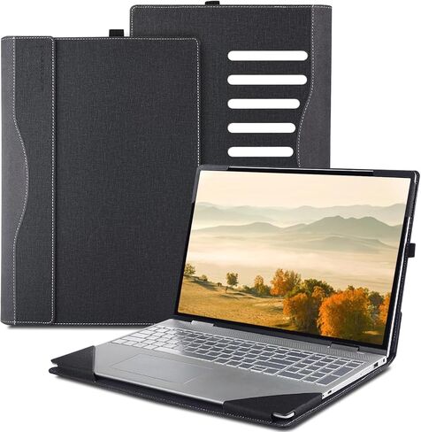 تغطية حالة الكمبيوتر المحمول فقط ل 2024 Microsoft Surface Laptop 7 15 بوصة (طراز 2037) دفتر دفتر قابلة للفصل ثقب حماية حماية الكمبيوتر (رمادي داكن ، 15) in Kuwait