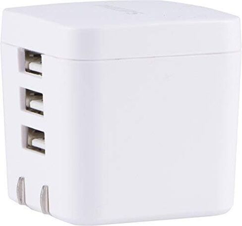 Charger Charger Fast Charge Fast ، 65W USB C ، كتلة شاحن 3-PORT GAN USB C مع USB A و USB C ، شاحن جدران سريع قابل للطي لـ iPhone 16 ، سلسلة 15 ، iPad Pro ، White ، DLP3653W/37 in Kuwait