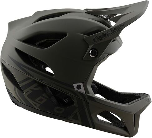 تروي لي يصمم خوذة دراجة MIPS Stealth كاملة الوجه. ماكس تهوية خفيفة الوزن EPP EPS Racing Downhill DH BMX MTB - البالغين من الرجال والنساء للجنسين (منتصف الليل، XS/SM) in Saudi Arabia