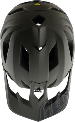 تروي لي يصمم خوذة دراجة MIPS Stealth كاملة الوجه. ماكس تهوية خفيفة الوزن EPP EPS Racing Downhill DH BMX MTB - البالغين من الرجال والنساء للجنسين (منتصف الليل، XS/SM) in Saudi Arabia