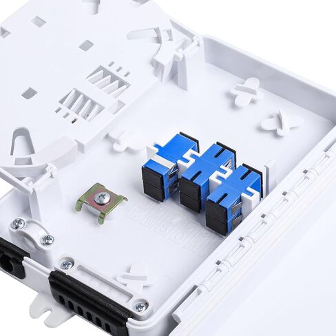 8 صندوق توزيع الألياف الأساسية ، صندوق توزيع الألياف FTTH -8 منفذ ABS الألياف البلاستيكية in Kuwait