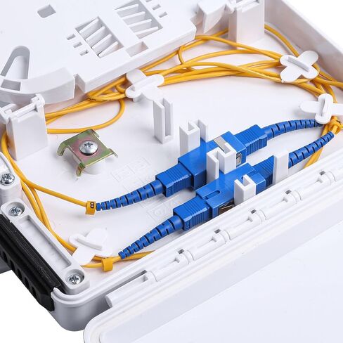 8 صندوق توزيع الألياف الأساسية ، صندوق توزيع الألياف FTTH -8 منفذ ABS الألياف البلاستيكية in Kuwait