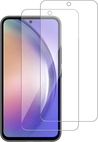 2 Pack for Samsung Galaxy A32 5G Screen Protector, Tempered-Glass, Micro-curved Edges, Case Friendly, Bubble Free, HD Clear, Easy Installation in Saudi Arabia