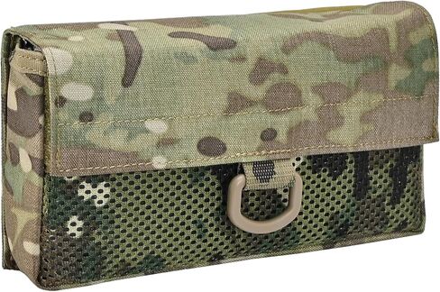 Tactical Bag Insert Pouch, tactifans Modular Admin Pouch Mesh Windowed Backpack Organizer Insert Flap Closure Hook and Loop Organizer Backpack Accessories in Saudi Arabia