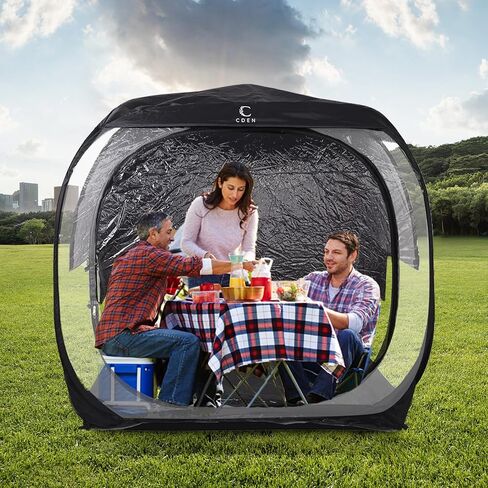 CDEN Sport Tent, Instant Tent, Pop Up, with Sealed Floor, rain Fly, for Sports, Event, Camping in Saudi Arabia