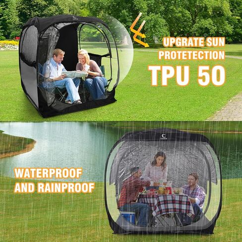 CDEN Sport Tent, Instant Tent, Pop Up, with Sealed Floor, rain Fly, for Sports, Event, Camping in Saudi Arabia