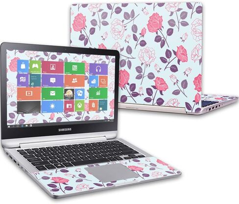 Mayyskins Skin متوافق مع Samsung Notebook 7 Spin 13.3 "(2016) باقة جلود غطاء الغلاف in Kuwait