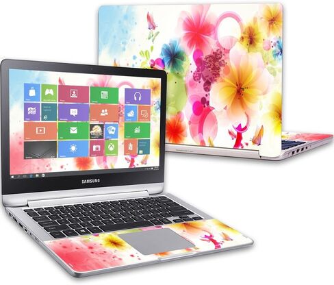 Mayyskins Skin متوافق مع Samsung Notebook 7 Spin 13.3 "(2016) باقة جلود غطاء الغلاف in Kuwait
