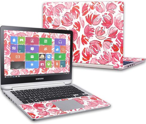 Mayyskins Skin متوافق مع Samsung Notebook 7 Spin 13.3 "(2016) باقة جلود غطاء الغلاف in Kuwait