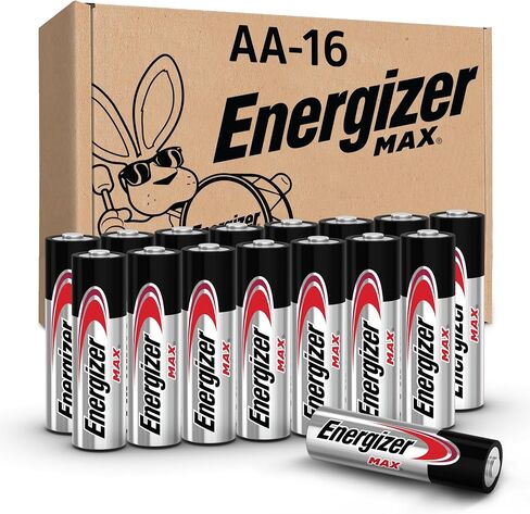 Energizer MAX AA Batteries (16 Pack), Double A Alkaline Batteries in Saudi Arabia
