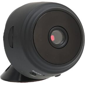 Dpofirs 1080P Rechargeable Night Vision Camera, Small Video Camera for Home Office with 360 Rotation
