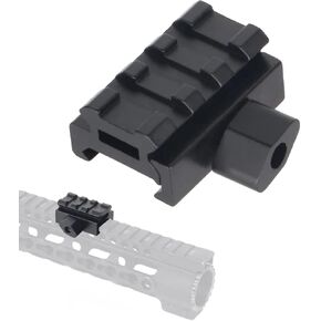 Gotical Three T Trading Low-Profile Compact Riser Mount, 0.5" High, 3 Slots for Scopes and Optics