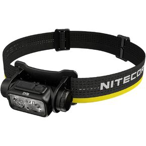 Nitecore Headlamp NU43 Lightweight USB C Rechargeable LED Head Torch 1400 Lumens 130m Beam Range Red Light for Night Vision