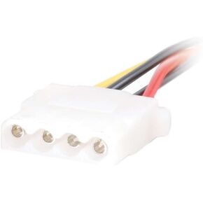 C2G 10150 15-Pin Serial ATA (SATA) Female to LP4 Female Power Cable (6 Inch)