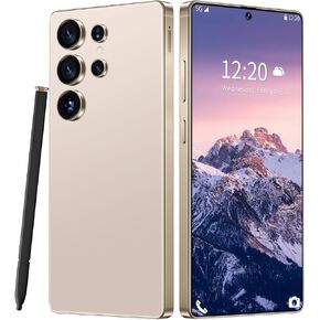 Huness I25 Ultra Unlocked Cell Phone,Built in Pen,12+512GB Unlocked Phone, Android 14 Battery 7000mAh 6.99" HD Screen Smartphone, 5G/Face ID/Fingerprint Lock/Dual SIM/GPS (Grey)