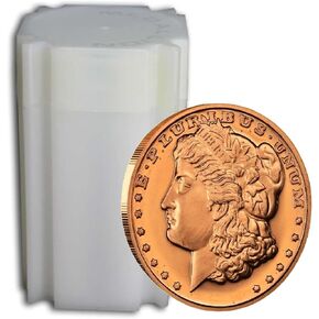 20 Walking Liberty .999 عملات معدنية مستديرة/تحدي من النحاس النقي الفاخر في أنبوب العملات المعدنية in Kuwait