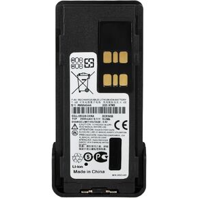 7.4V 2600mAh PMNN4544 PMNN4544A Battery Compatible for Motorola IMPRES Battery XPR7550 XPR7550E XPR7350E XPR3300 XPR3500 XPR3500E APX900 APX4000 DP4800 DP4800E DP4400E DP4400 Battery and Belt Clip